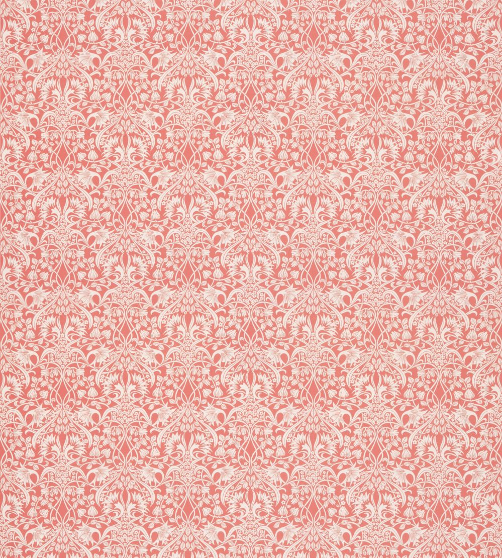 Fritillerie Cotton Fabric by GP & J Baker Coral