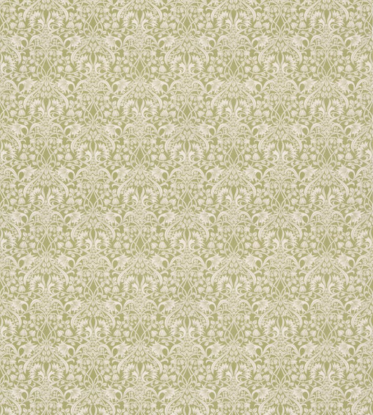 Fritillerie Cotton Fabric by GP & J Baker Green