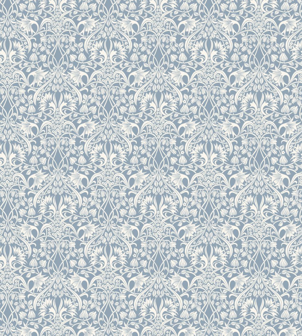 Fritillerie Wallpaper by GP & J Baker Blue