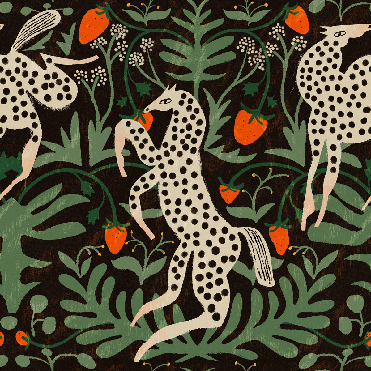 Frolic Forest mural by Bien Fait