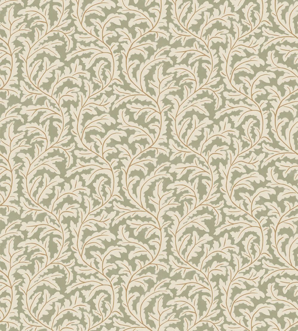 Frond Ogee Wallpaper by Josephine Munsey Sage
