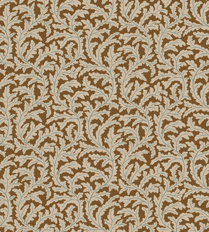 Frond Ogee Wallpaper by Josephine Munsey Sepia