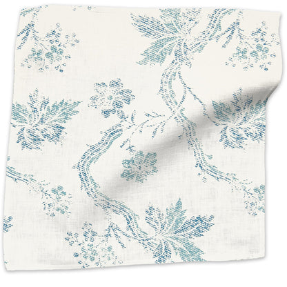 Froxfield Fabric by Kathryn M. Ireland in Turquoise