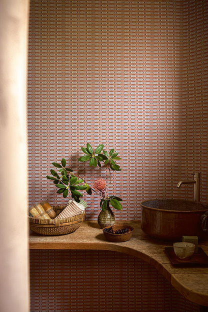 Fuji Wallpaper by Pierre Frey shown in a room setting (view 2)