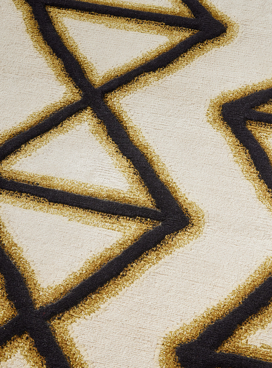 Fujin Rug by Pierre Frey shown in a room setting (view 2)