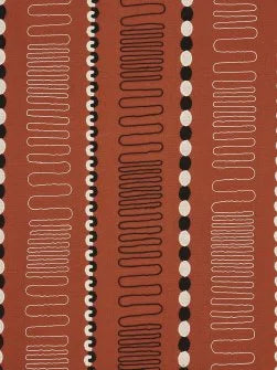 Funambule Fabric by Pierre Frey in Tomette (F3688001)