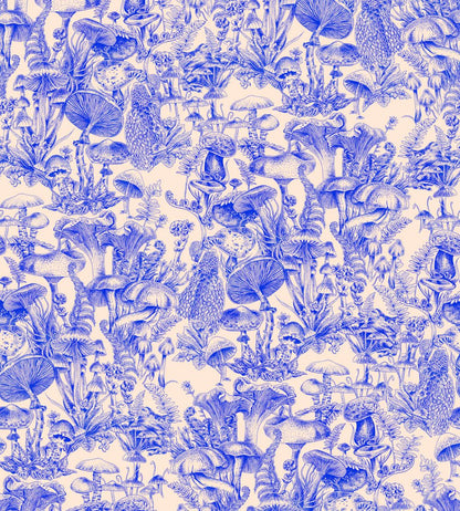 Fungi Forest Wallpaper by Cole & Son Navy