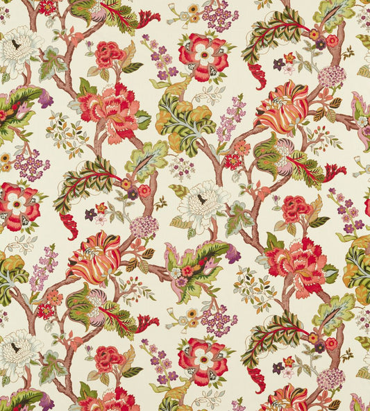 Fusang Tree Fabric by Sanderson Cinnabar Red