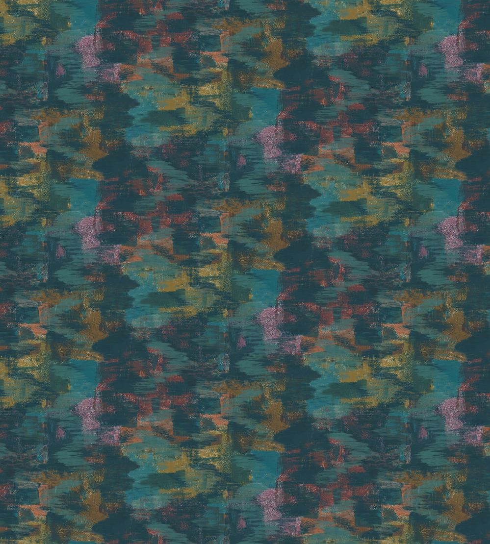 Fusion Fabric by Arley House Peacock Blue