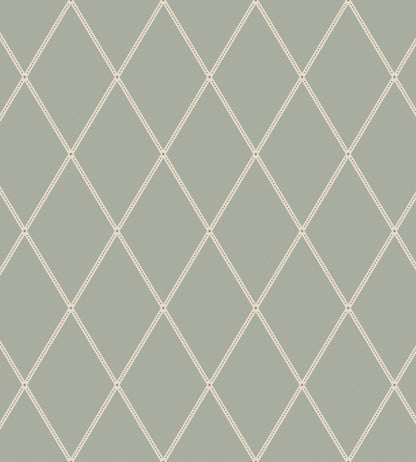 Gabriel Wallpaper by Sandberg Sage Green