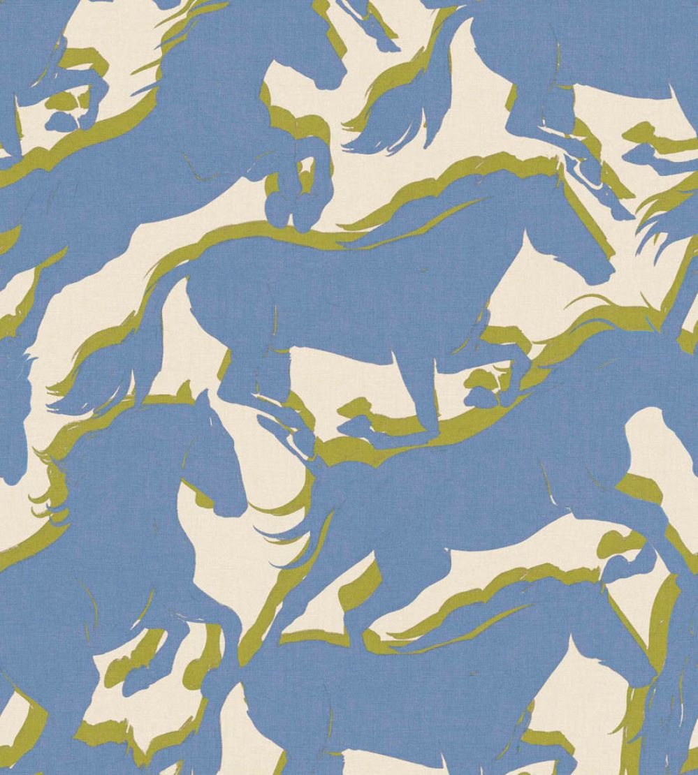 Galope Wallpaper by Coordonne Blue