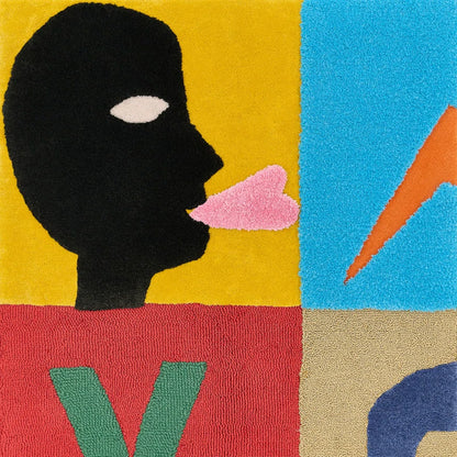 Game of Love Rug by Pierre Frey in Color (FT511001)