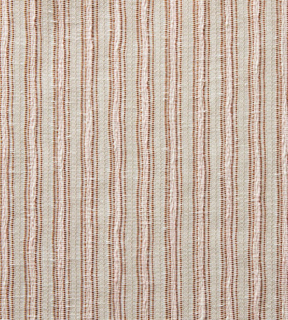 Garden Stripe Fabric by Travers Rust