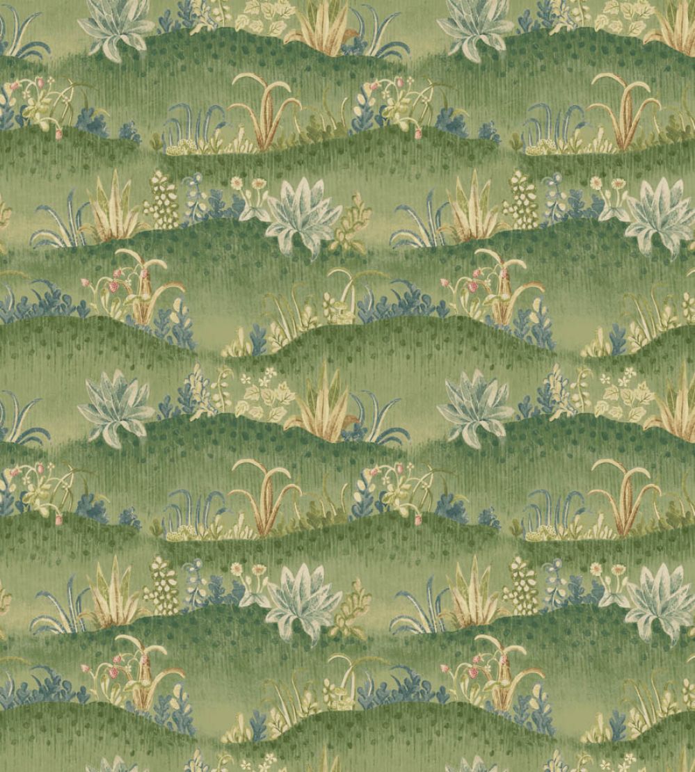 Garden Tapestry Wallpaper by GP & J Baker Royal Green