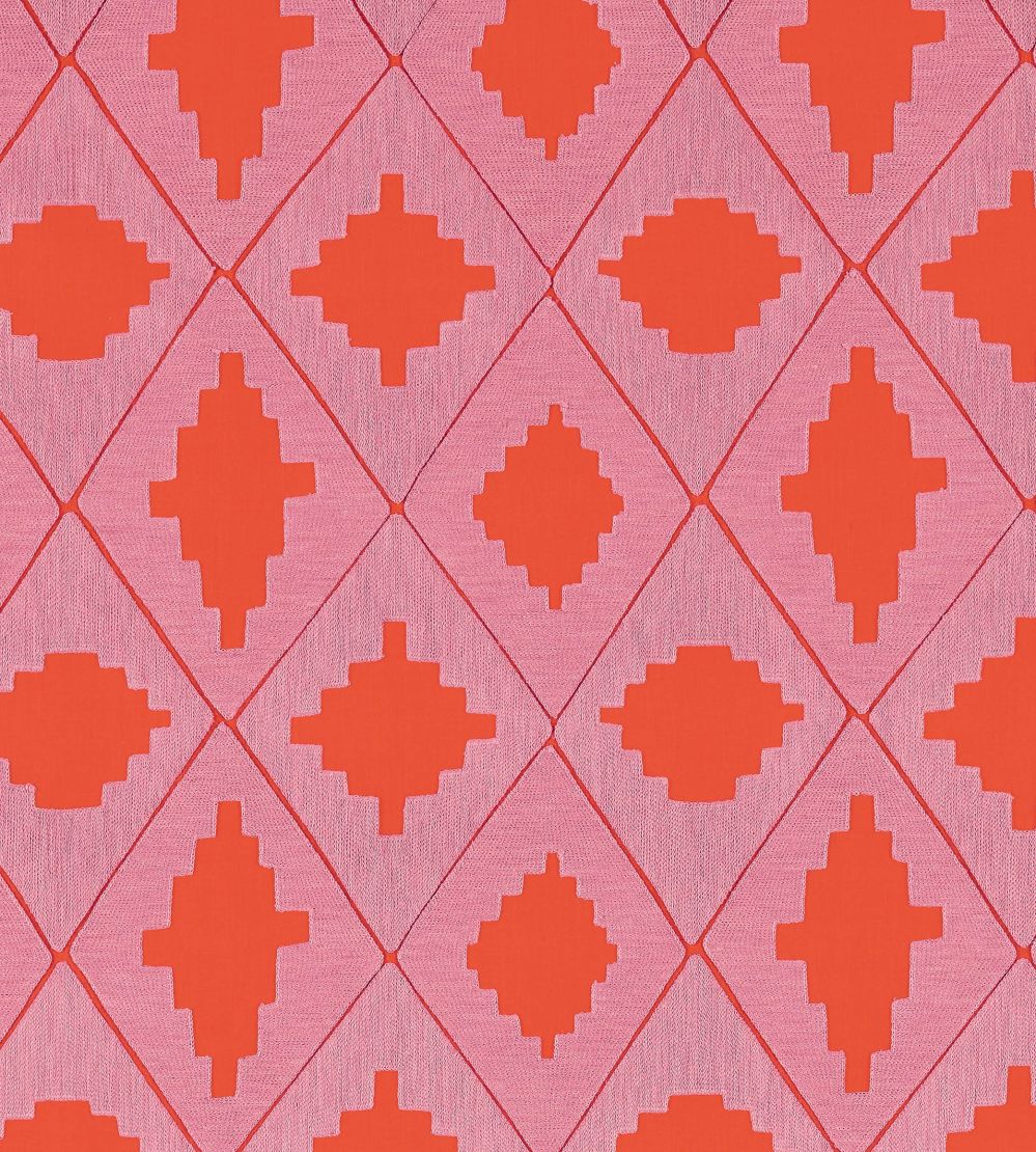 Garden Terrace Fabric by Harlequin Ruby/Rose