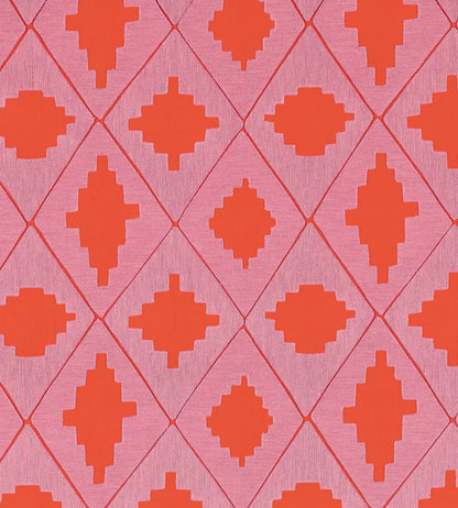 Garden Terrace Fabric by Harlequin Ruby/Rose