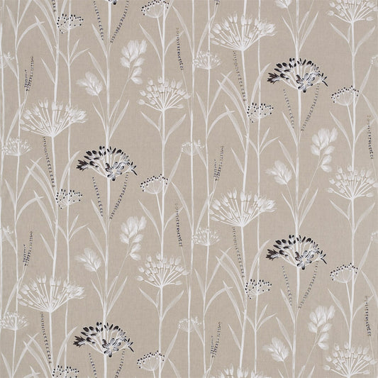 Gardinum Linen/Chalk/Ebony fabric by Harlequin
