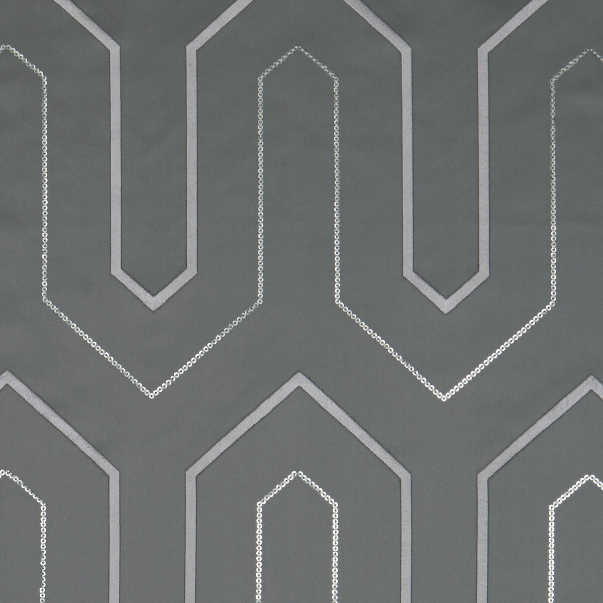 Gatsby Charcoal fabric by Clarke & Clarke