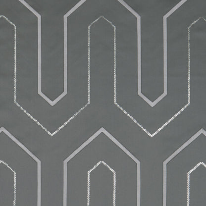 Gatsby Charcoal fabric by Clarke & Clarke