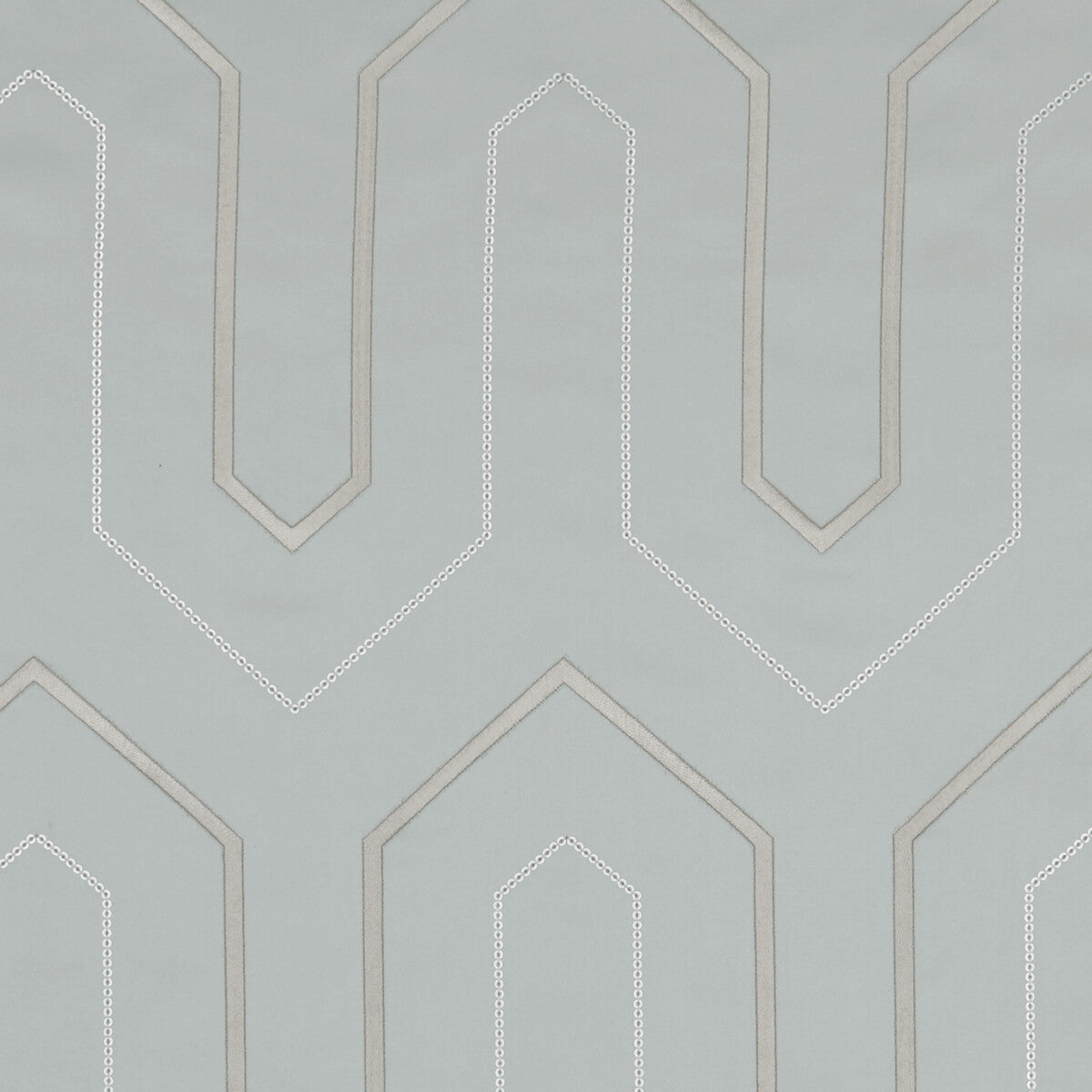 Gatsby Mineral fabric by Clarke & Clarke