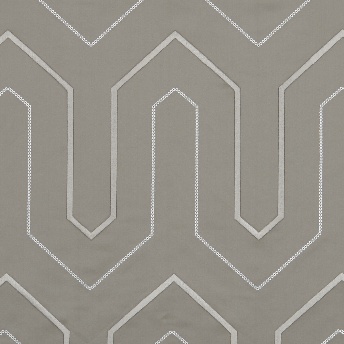 Gatsby Mocha fabric by Clarke & Clarke