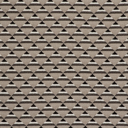 Piramides Fabric by Gaston y Daniela in Tostado