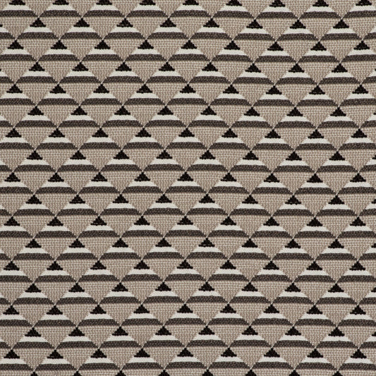 Piramides Fabric by Gaston y Daniela in Tostado