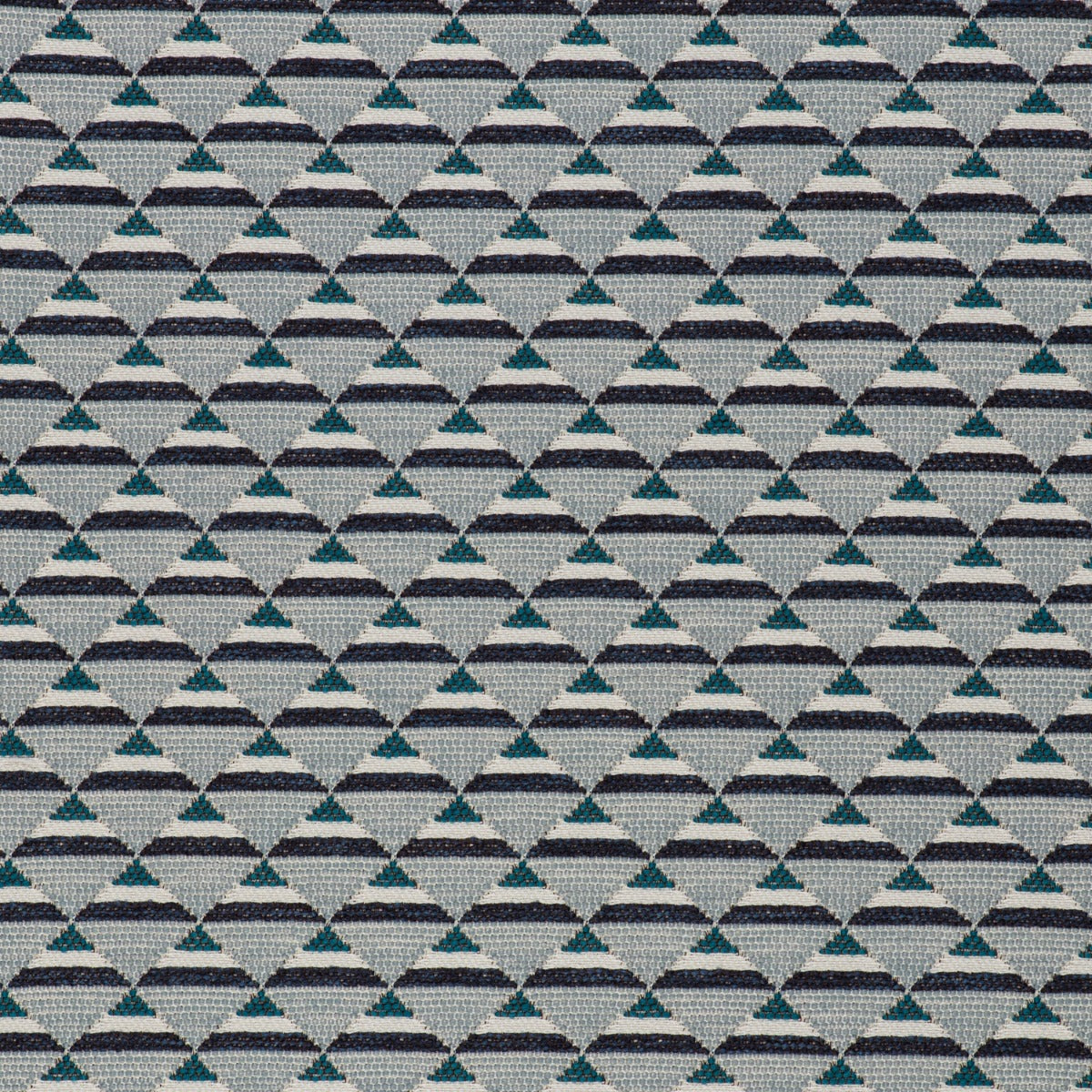 Piramides Fabric by Gaston y Daniela in Azul