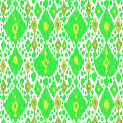 Ikat Fabric by Gaston y Daniela in Verde