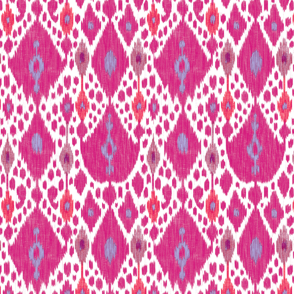 Ikat Fabric by Gaston y Daniela in Rojo