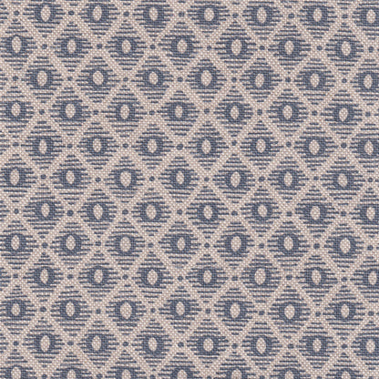 Gem Linen Fabric by Nile & York in Indigo