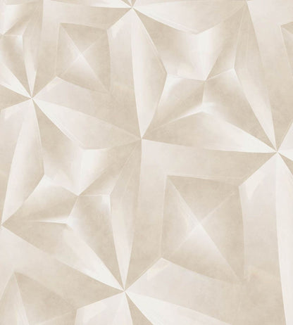 Geo Diamond Mural by Eijffinger Beige/Sand