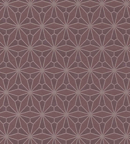 Geo Floral Wallpaper by Eijffinger Red
