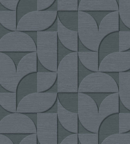 Geometric Arches Wallpaper by Eijffinger Indigo