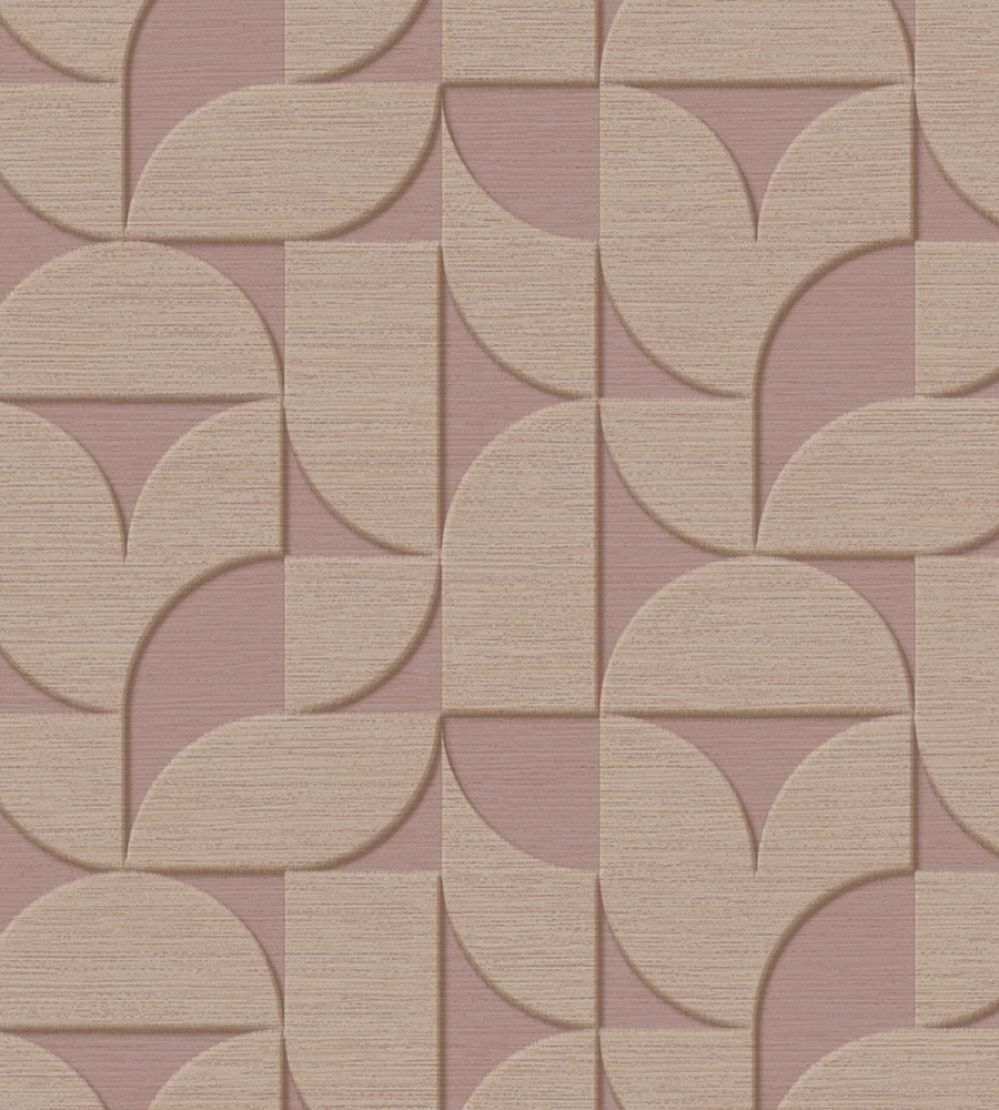Geometric Arches Wallpaper by Eijffinger Rose