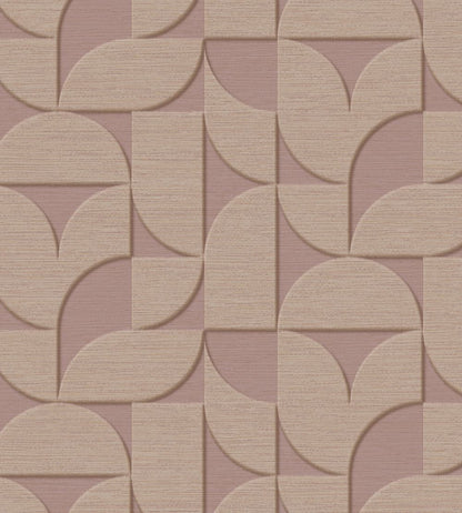Geometric Arches Wallpaper by Eijffinger Rose