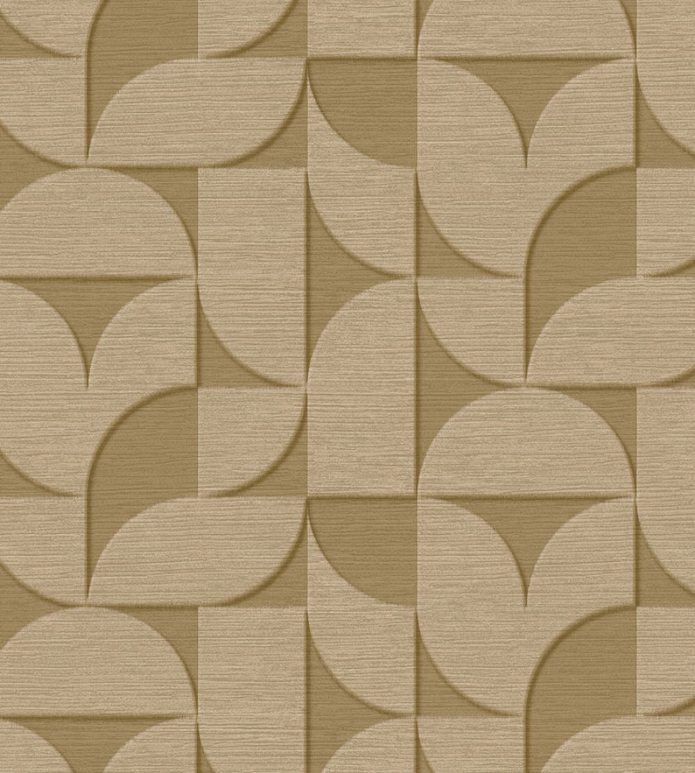 Geometric Arches Wallpaper by Eijffinger Sand