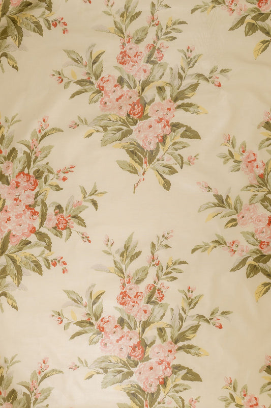 Georgia Fabric by Jean Monro in Ivory/Apricot