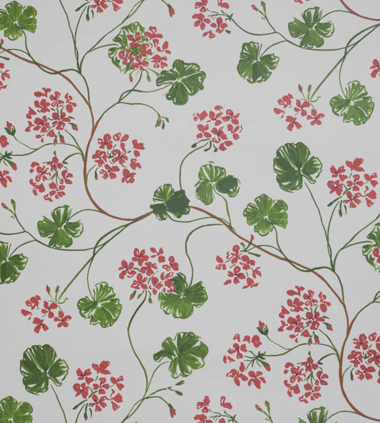 Geraniums Wallpaper by Sophie Harpley Original