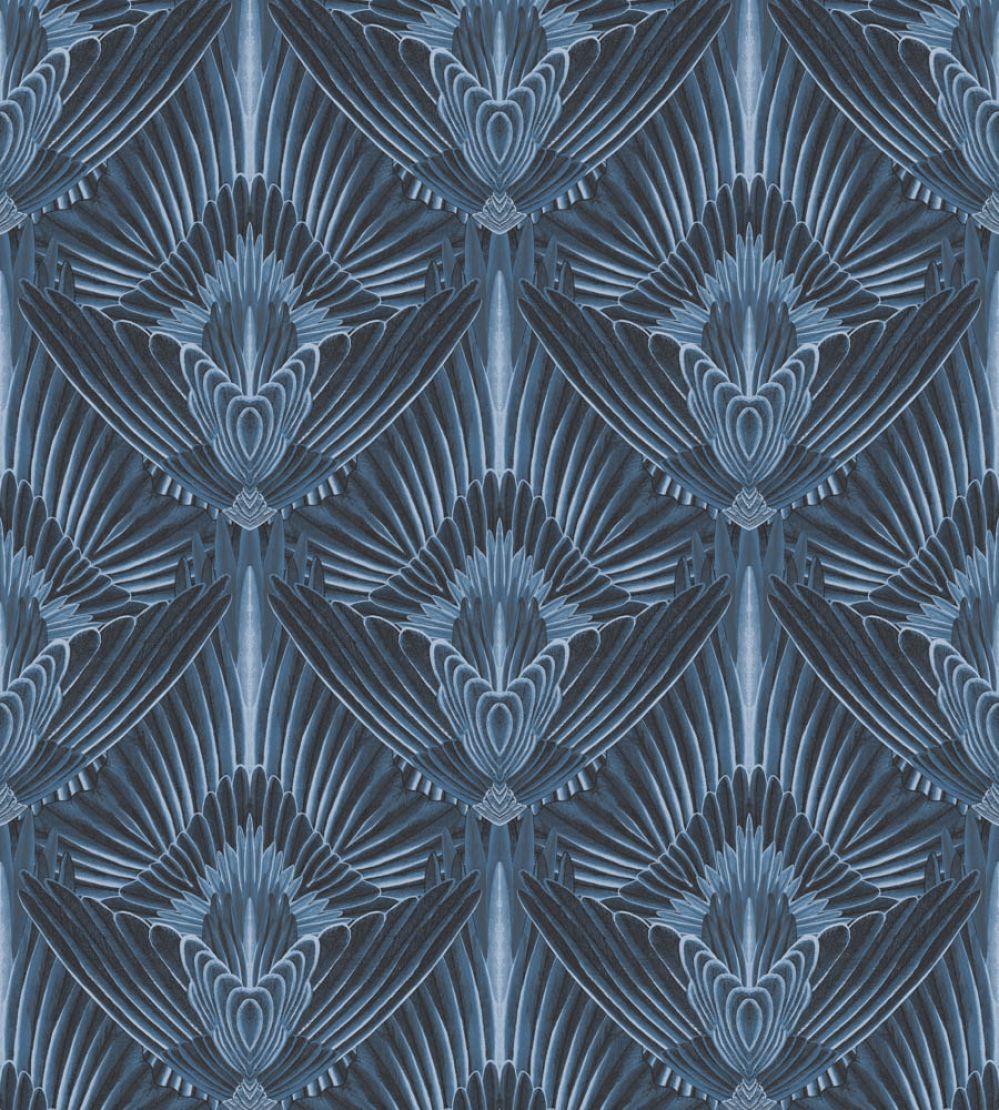 Gershwing Wallpaper by Divine Savages Blue Jay