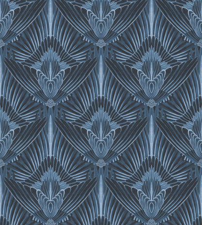 Gershwing Wallpaper by Divine Savages Blue Jay