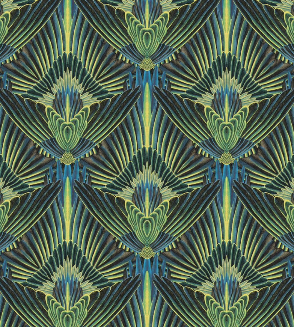 Gershwing Wallpaper by Divine Savages Parakeet