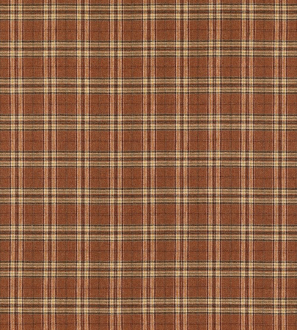 Ghillie Fabric by Mulberry Home Russet