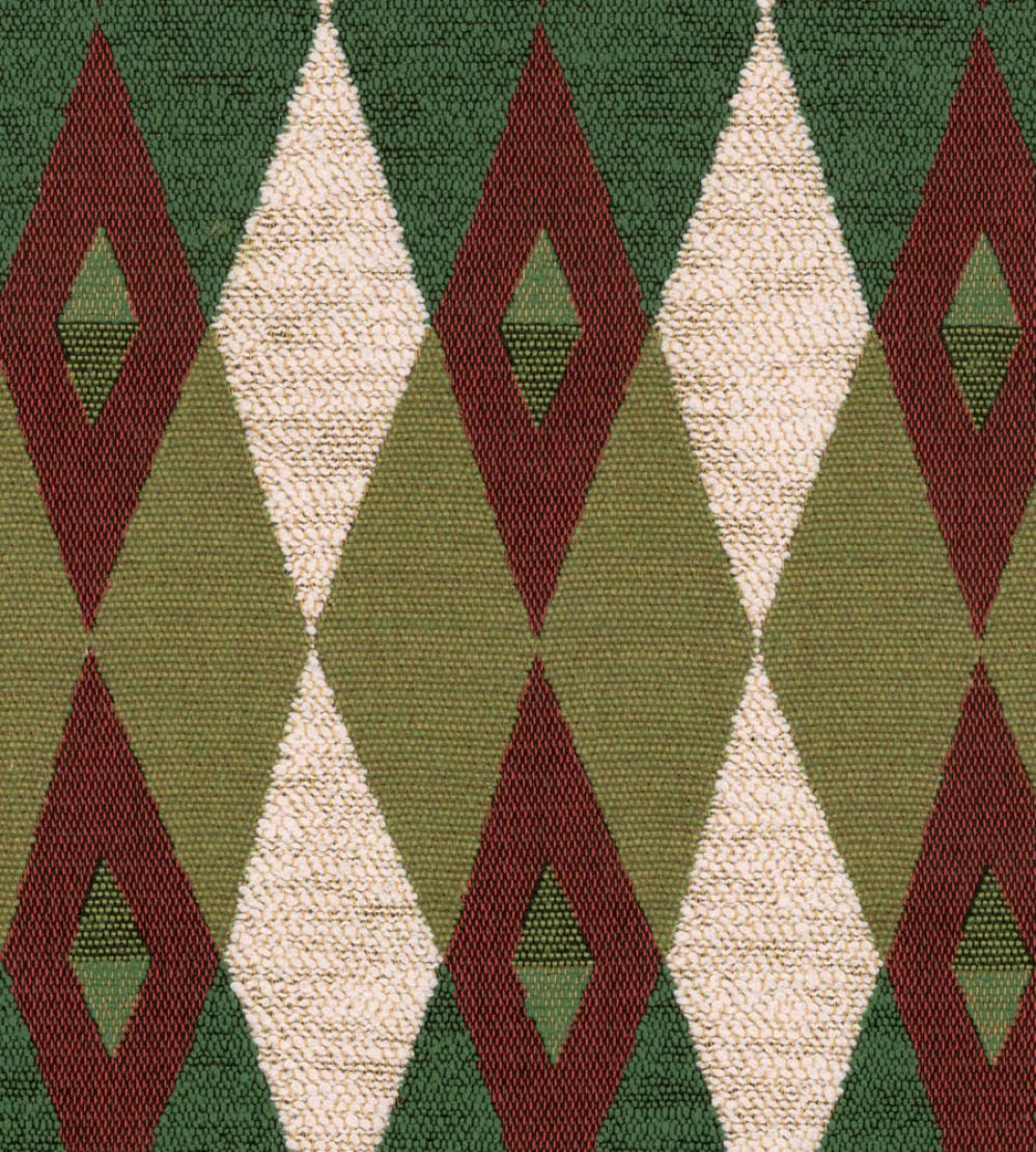 Giardino Fabric by MINDTHEGAP Green/Brown