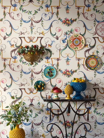 Giardino Wallpaper by Pierre Frey shown in a room setting (view 1)