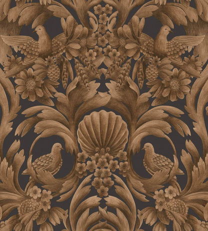 Gibbons Carving Wallpaper by Cole & Son Bronze
