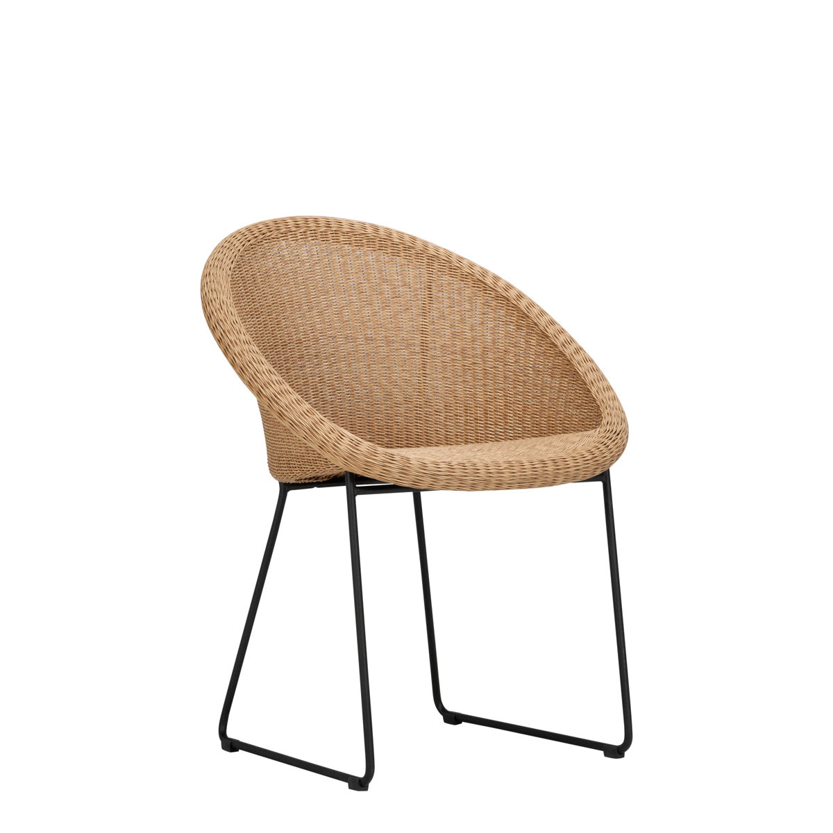 Gigi II Armchair by JANUS et Cie in Maple/Black