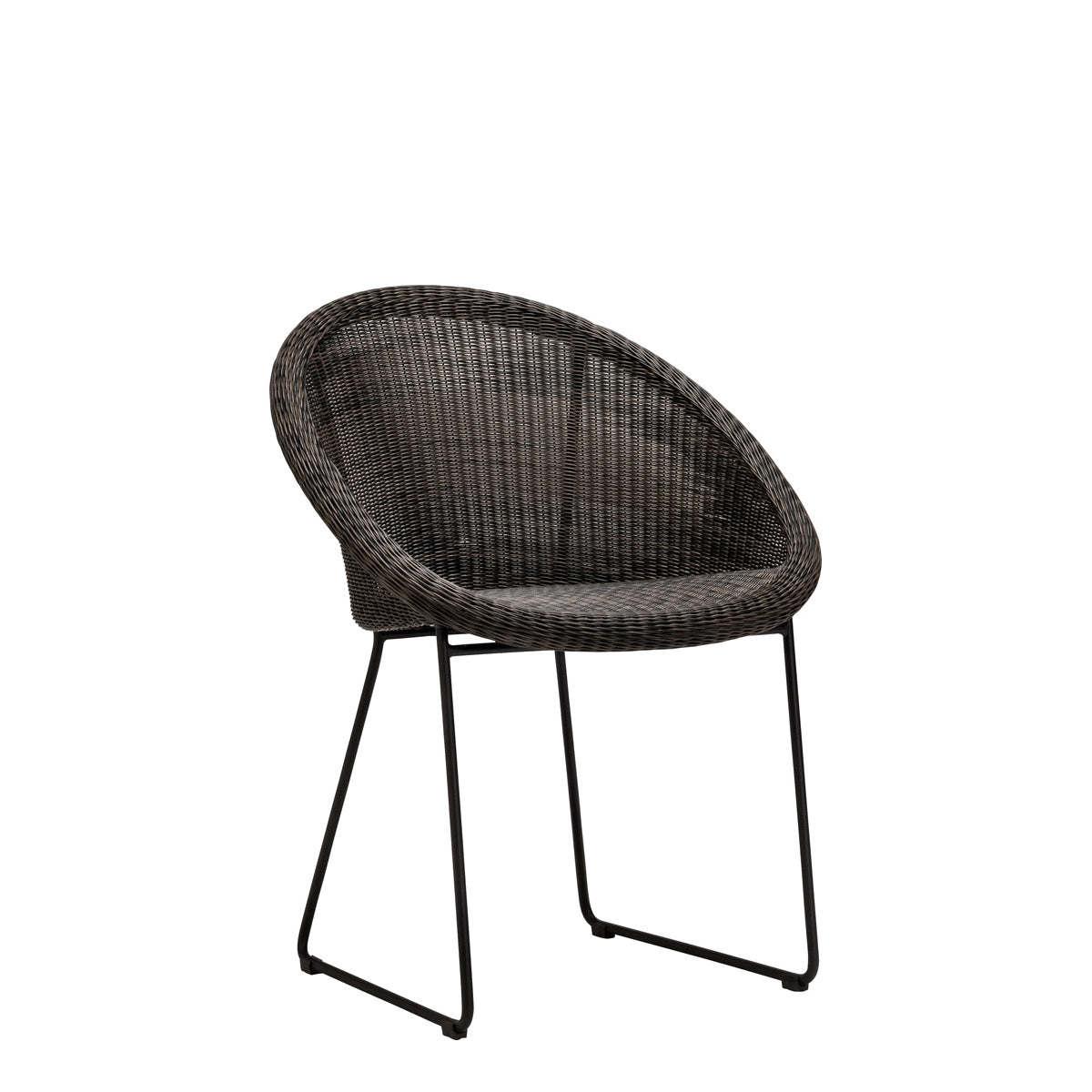 Gigi II Armchair by JANUS et Cie in Java/Black