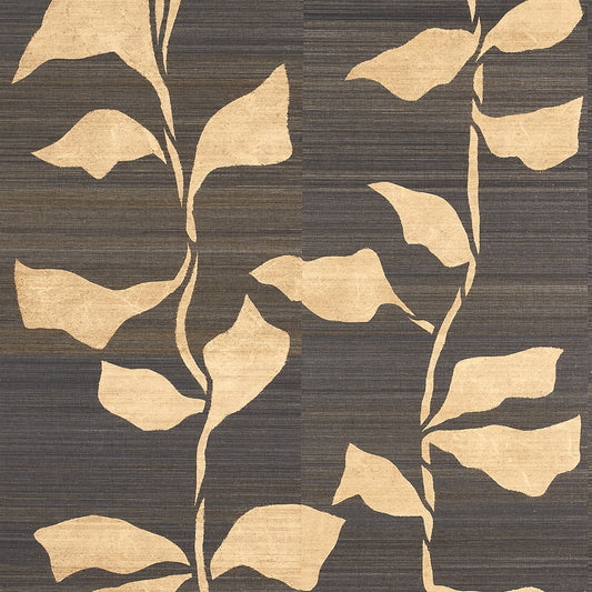 Gilded Garden Wallpaper by Phillip Jeffries in Gold (PJ 9375)