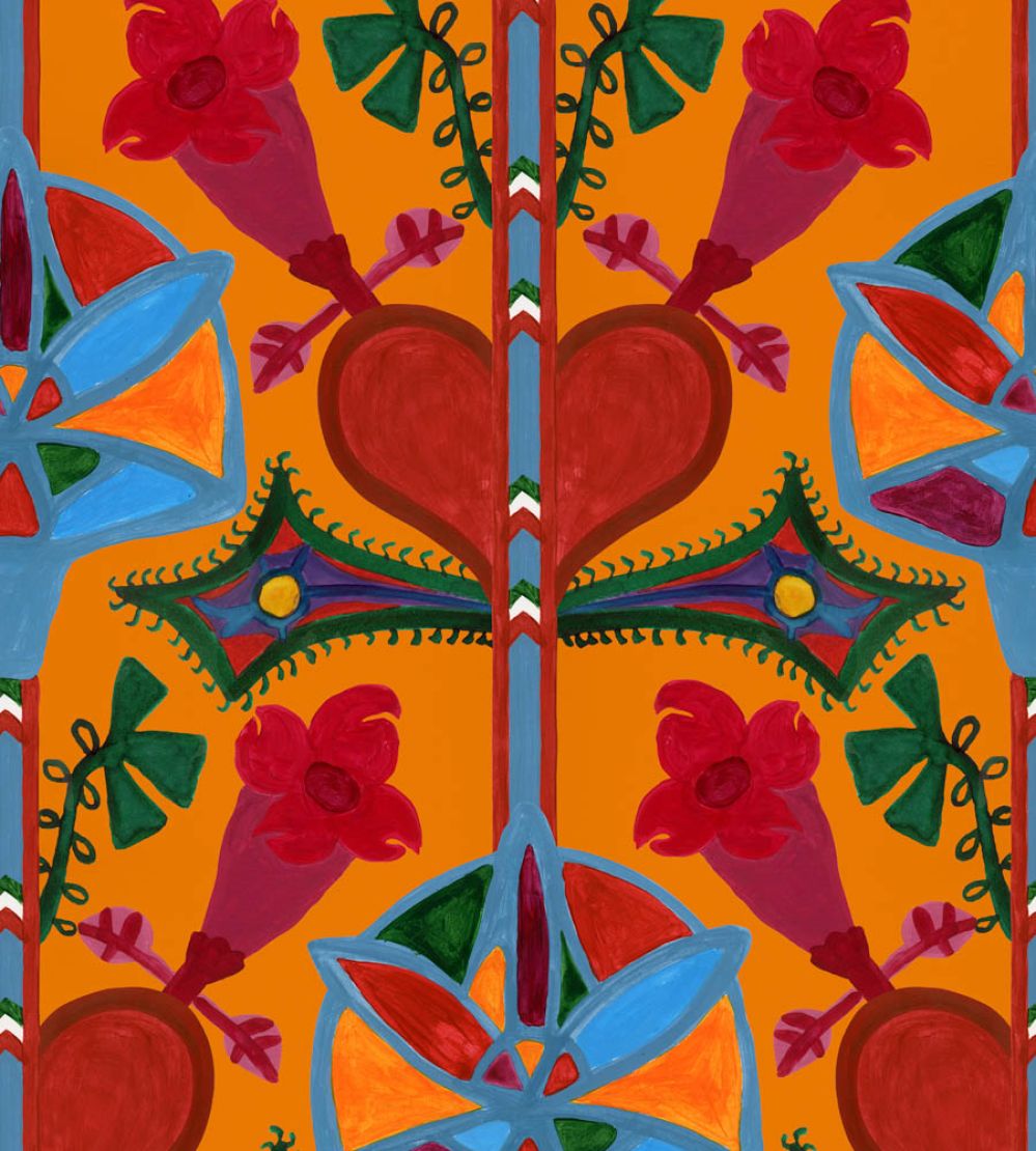 Gingerbread Wallpaper by MINDTHEGAP Turmeric